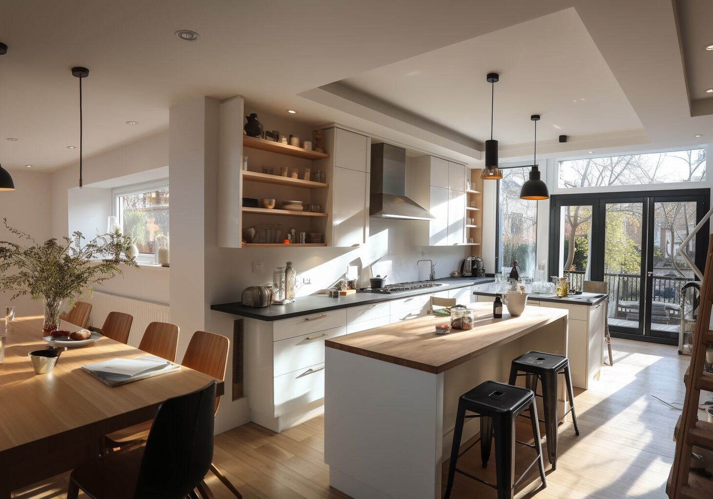 contemporary kitchen renovation