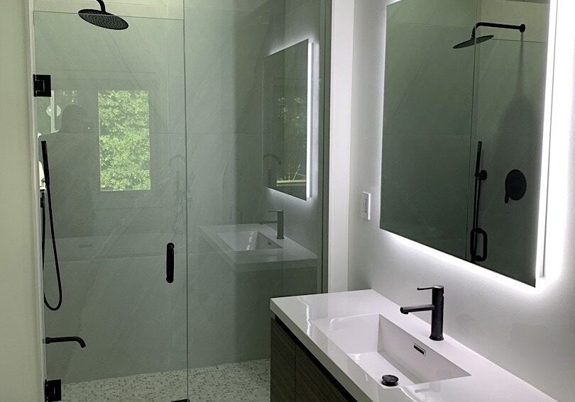 shower glass maintenance